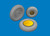 (SO) 1/48 Eduard P-39 wheels early Brassin for ARMA HOBBY