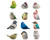 Bandai Shokugan Tenori Friends #10 Birds Miniature Figure Blind Box Assortment