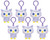 Bandai Namco Nui Chibi Nui Plush Horhotchi "Tamagotchi" (Box/6)