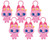 Bandai Namco Nui Chibi Nui Plush Meowtchi "Tamagotchi" (Box/6)