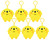 Bandai Namco Nui Chibi Nui Plush Pochiitchi "Tamagotchi" (Box/6)