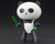 Bandai HGPG 1/144 Panda'gguy "Gundam Build Fighters" Plastic Model Kit