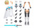 Bandai 30MS Option Parts Set #23 (Valkyrie Costume) (Color C)