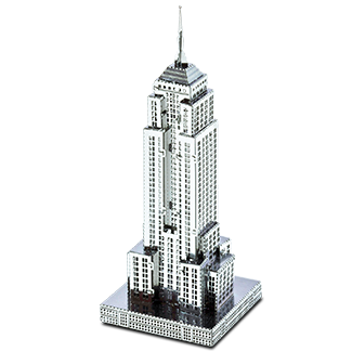 MMS010 EMPIRE STATE BUILDING - 1 Sheet - Easy - MRS Hobby Shop