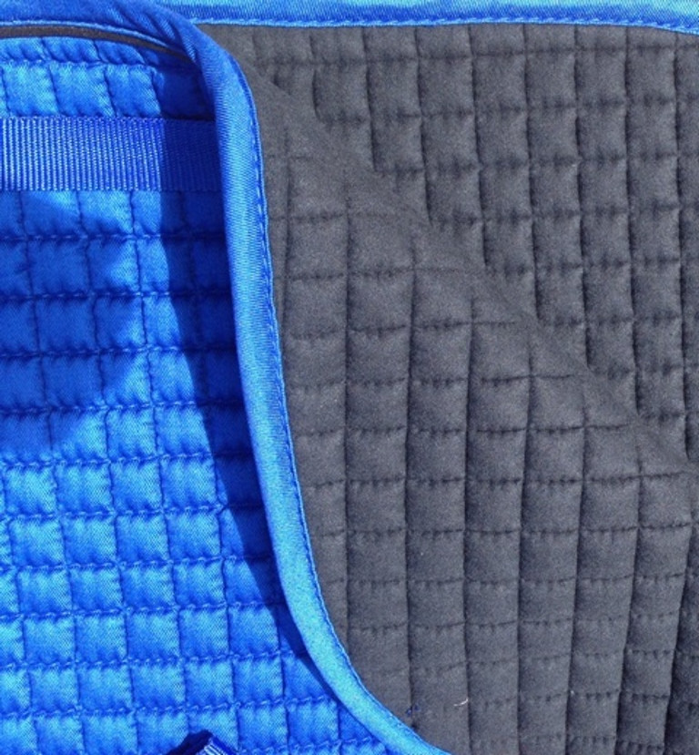 Premium Royal Blue Saddle Pad 30x28 - 7/8