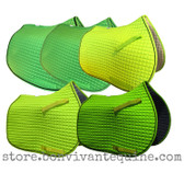 Lime Green All-Purpose Saddle Pads