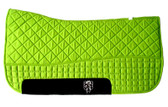 Lime Green Western Saddle Pad