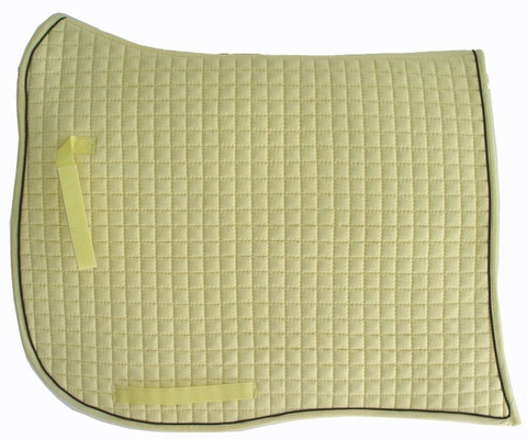 Swallow Tail Dressage Pad in Bronze and Gold