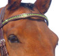 Brilliance Straight Browband | Brown | Size: Pony (15")