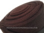 Zoom to View:  Dark Chocolate Mocca Brown Fleece Polo Wraps for Horses by PRI Pacific Rim International