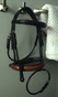 Two-Tone Rolled Horse Bridle | Beasties™