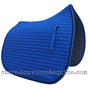 New Royal Blue Dressage Saddle Pad with black accent rope cording by PRI Pacific Rim