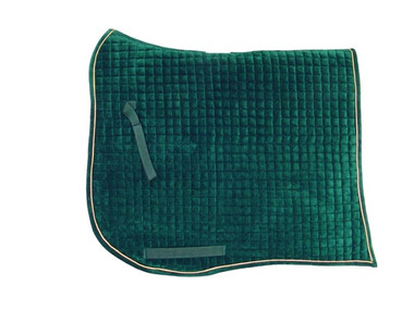 Swallow Tail Dressage Pad in Bronze and Gold