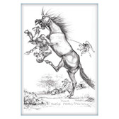 Your Mobile Phone is Ringing- Funny Farrier Horse Cards | Jude Too - Lesley Bruce