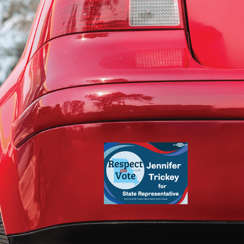 Respect the Vote (6" x 4.5" Bumper Magnet)