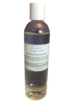 Bottle of Omega-3 Hemp Moisturizing Shampoo