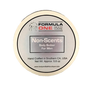 tub of unscented body butter men lotion eczema dry skin