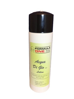 Bottle of Acqua Di Gio type lotion for men