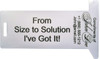 Laser-engraved HexSizer back: From Size to Solution, I've Got It!
