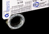 Measuring a nut from one flat on the WrenchSizer edge scale