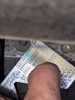 renchSizer measuring an installed nut from one flat, reading 1/2 inch