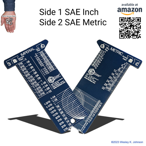 SIDE 1 - SAE Inch - SIDE 2 - SAE Metric