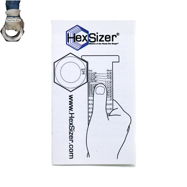 Comes with instruction for the use of the Heavy Hex Gauge.