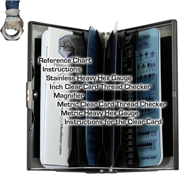 Here is the case with the items inside.