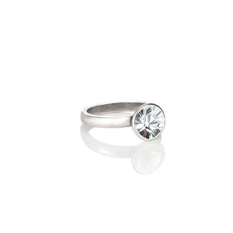 Petite Glam Rock Crystal Ring