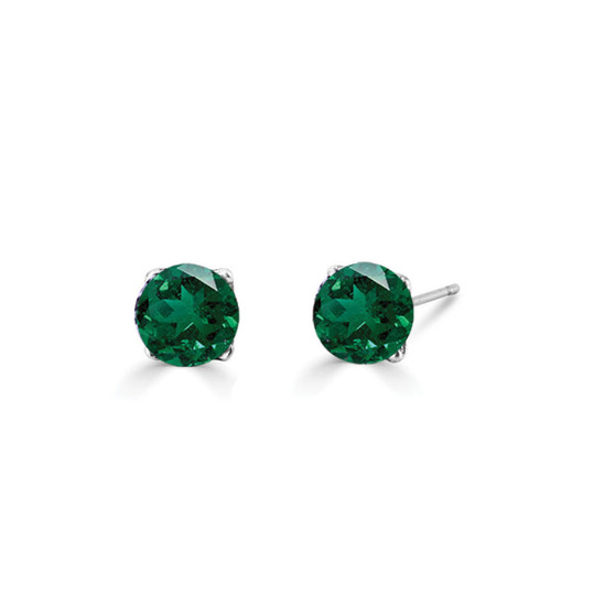Bold Solitaire Swarovski Stud Earrings. NEW COLOURS