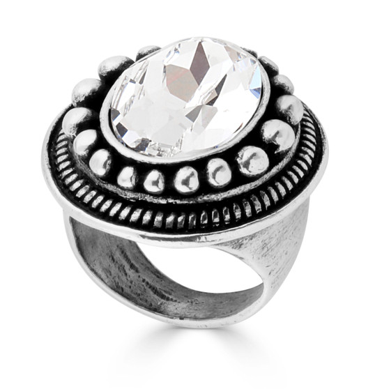 Crystal Obsession Ring  - Please allow 10 - 15 working days for manufacturing.