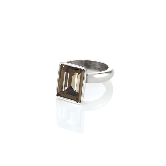 Temptation Smokey Quartz Ring