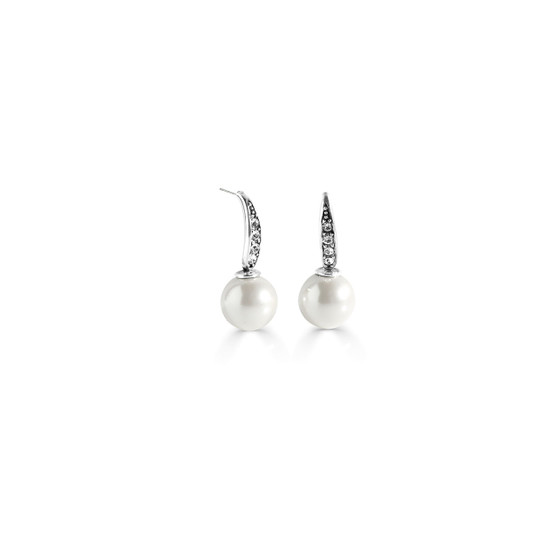 Crystal Florentine Pearl Earrings