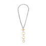 18ct Gold Vermeil Two-Tone Necklace