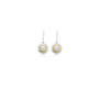 Kiss of Gold Mabe Pearl Drop Earrings