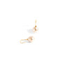 Bold Champagne Pearl Drop Earrings - Please allow 7 working days for manufacturing