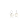 Bold Shell Pearl Drop Earring