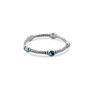 Denim Blue Statement Bangle