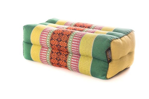 Standard Meditation and Yoga Cushion - Double Green