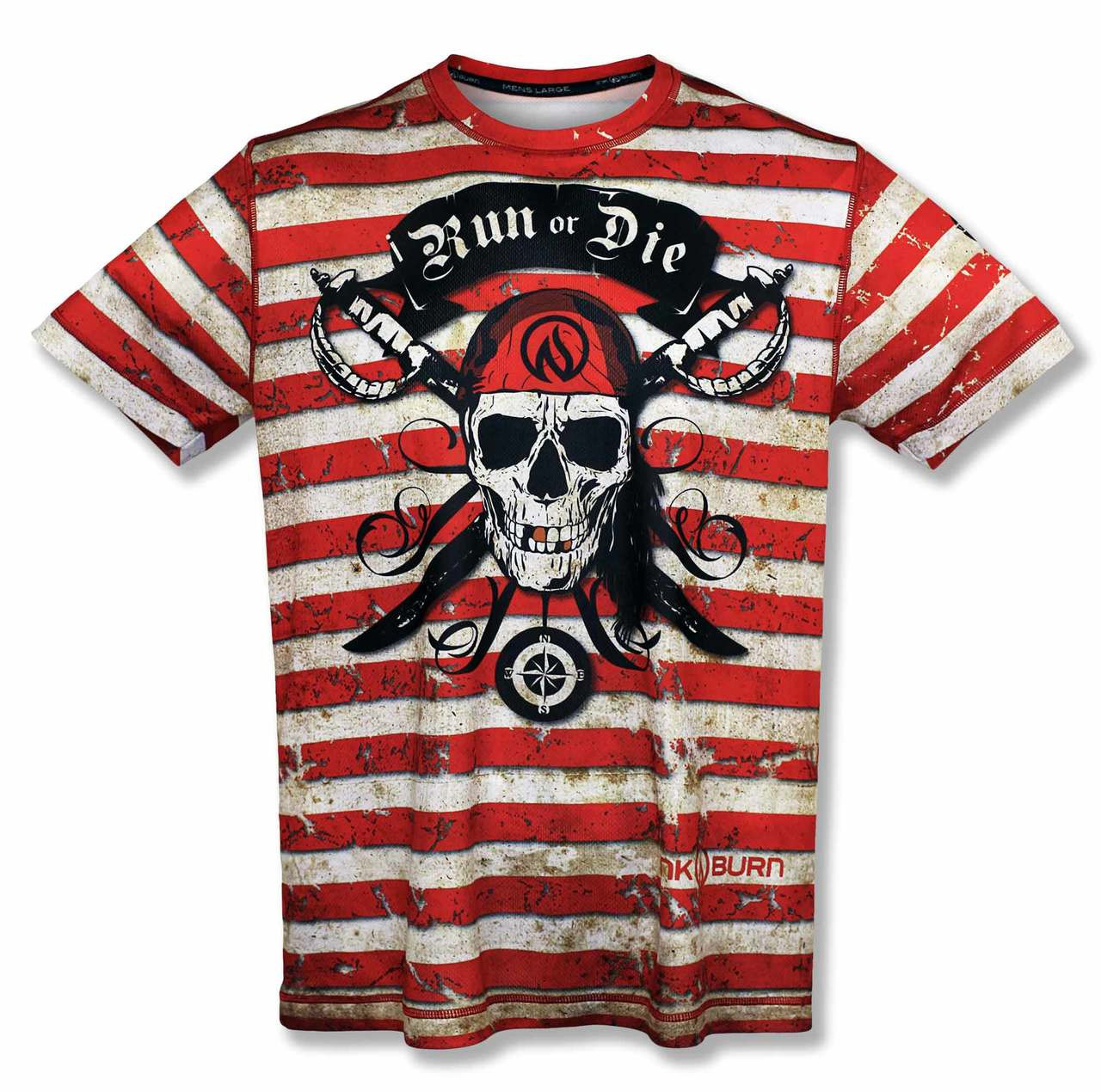 pirate running shirt