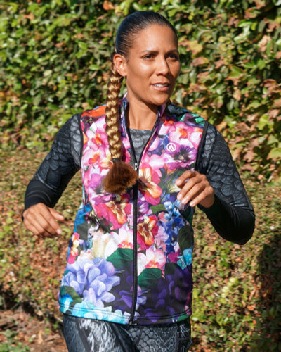 Women's Flower Power Running Vest