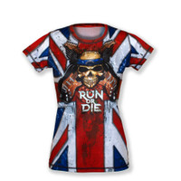 INKnBURN Women's Rock'n Roll Run or Die™ Tech Shirt