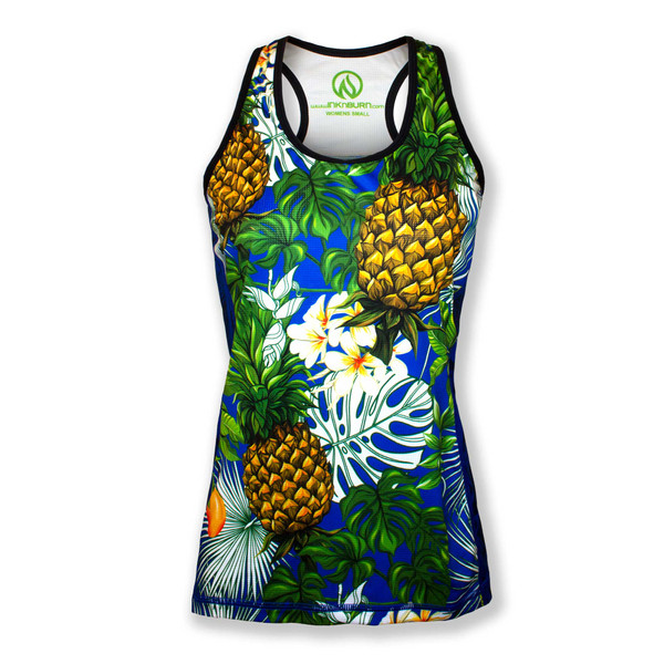 Women's Pineapple Racerback Tank