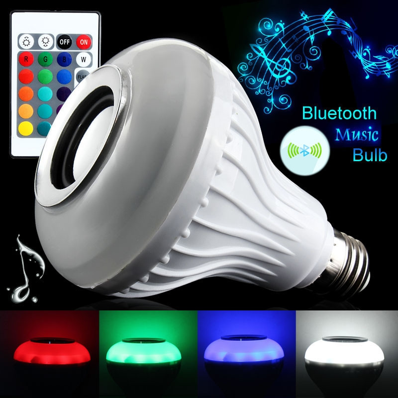 app control rgb led music bulb
