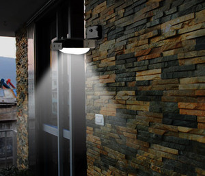 Solar Panel LED Security Light motion sensor