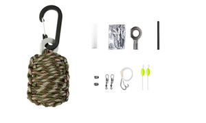NEW-MINI SURVIVAL Outdoor Bushcraft Hiking Emergency Kit 1093
