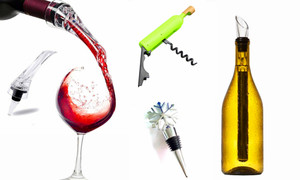 Wine accessories gift  bundle 4pcs