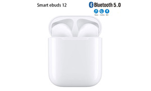Smart ebuds 12 touch Bluetooth earbuds with charging case Smart ebuds 2.0