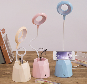 Adjustable Desktop LED lamp with phone stand 3208