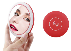 Ella LED mirror and wireless charger 9703